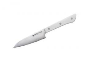 Нож кухонный "Samura HARAKIRI" овощной 99 мм коррозионно-стойкая сталь ABS пластик (с тату) SHR-0011W/A 118165SMR