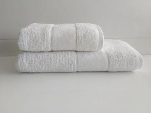 Махровое полотенце для лица RONALD (белый) 50х90 см