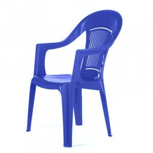 Кресло пластиковое Фламинго ФЛ-МТ016 синее 60х55х91 см