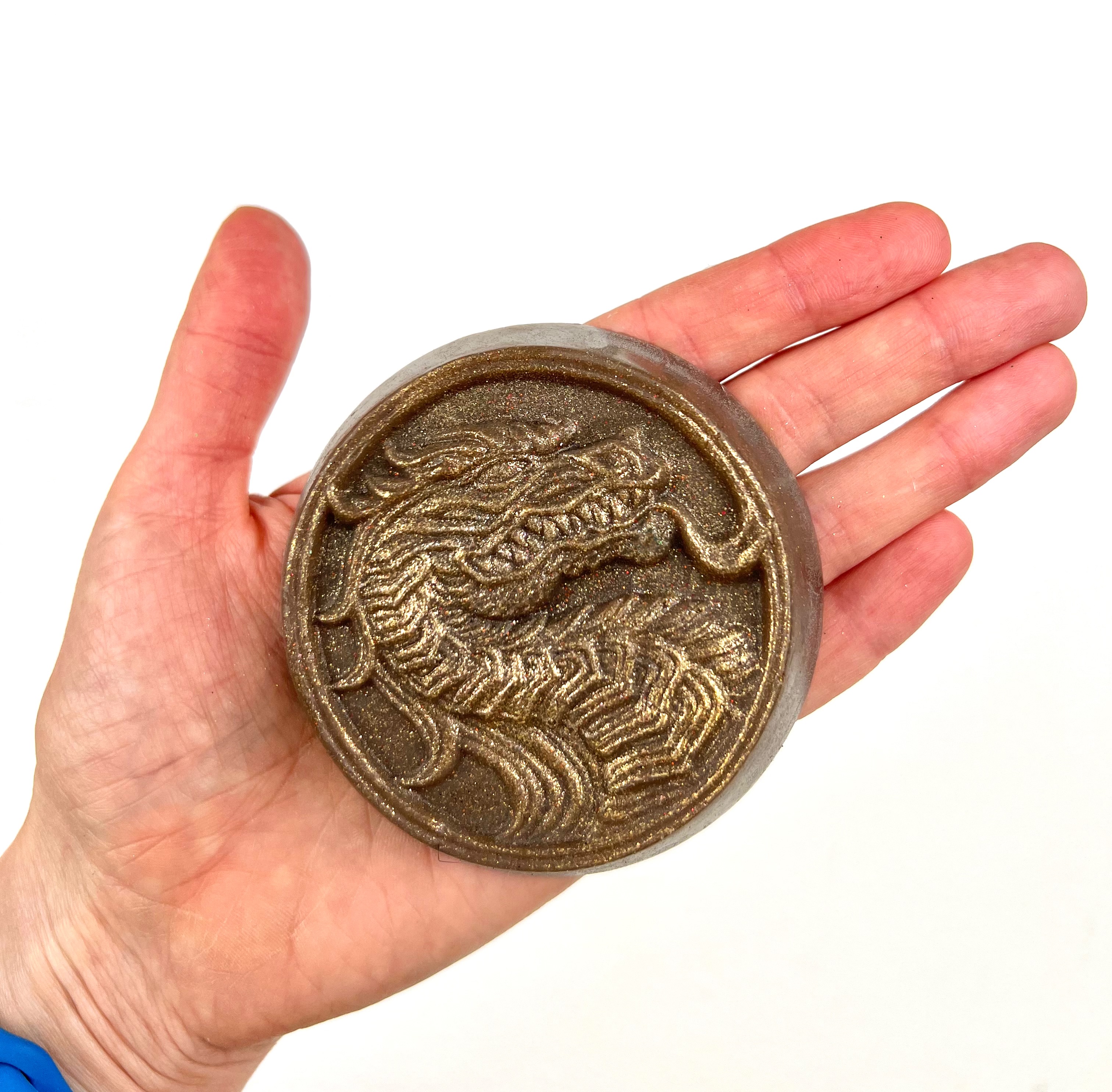 Подарочный набор с символом Нового года 2024 Шоколадный дракон 130 гр