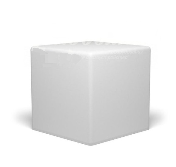 Светящийся куб Piazza 200 мм Белая подсветка, ландшафтное крепление 16985