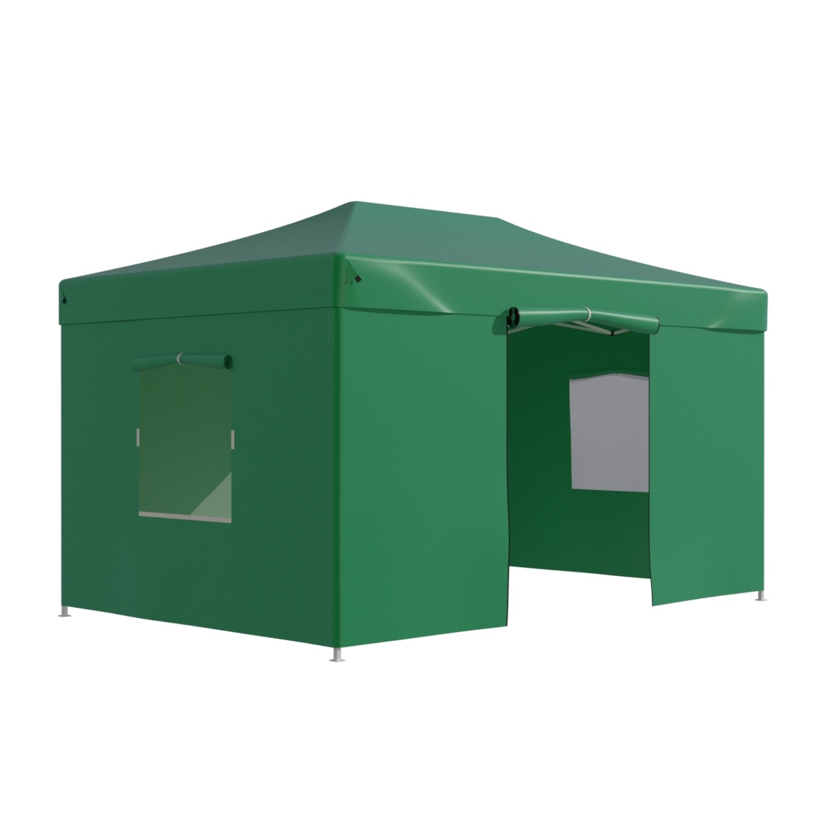 Тент садовый Helex 4336 3x4.5х3м полиэстер зеленый