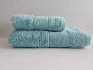 Махровое полотенце для лица RONALD (голубой) 50х90 см