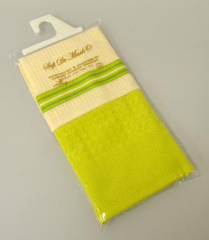 Вафельное кухонное полотенце NAPOLI (зелен.) 45x70 см 1х2