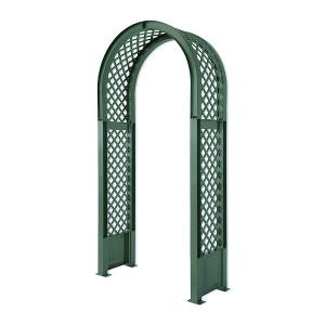 Садовая арка с штырями для установки, зеленая 37903