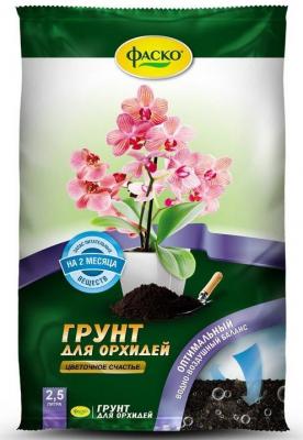 Грунт «Фаско» Цветочное счастье для орхидей, 2,5 л