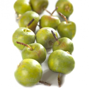 Яблочки-мини зеленые в коробке (10 шт.), д-4 см 6/96 30.0610057
