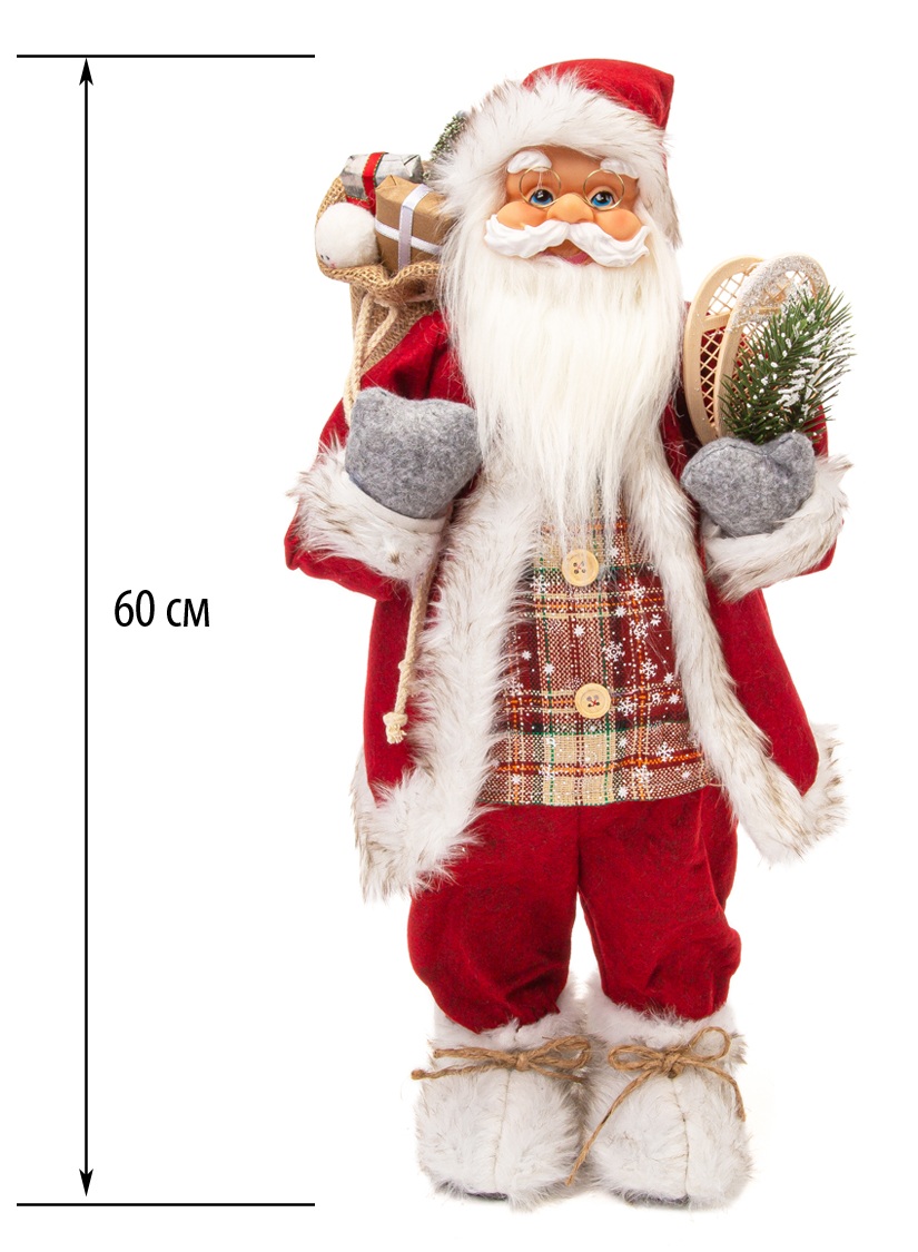 Новогодняя фигурка Дед Мороз 60 см M96