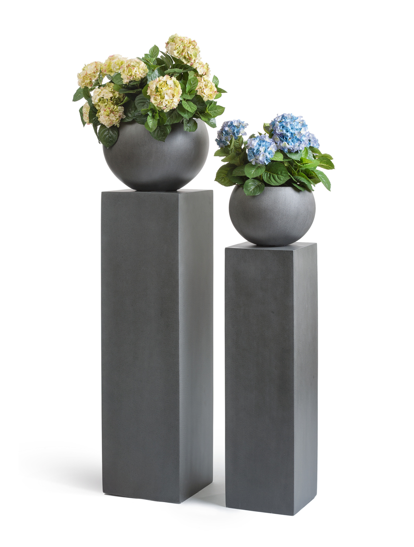 Колонна TREEZ Effectory Beton Тёмно-серый бетон в-120 см, 34х34 см 1/1