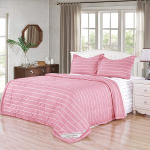 Даниэль (розовый) Евро комплект с одеялом 200х220 см