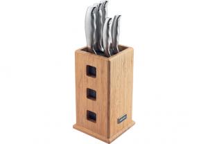 Набор из 5 кухонных ножей с универсальным блоком, NADOBA, серия MARTA 722816 117723NDB
