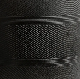 Кашпо TREEZ ERGO Graphics Округлая чаша Чёрный графит в-31 см, д-31 см 41.1020-0046-BLW-31