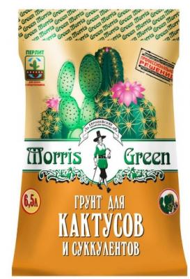 Грунт Morris Green для кактусов, 6.5 л