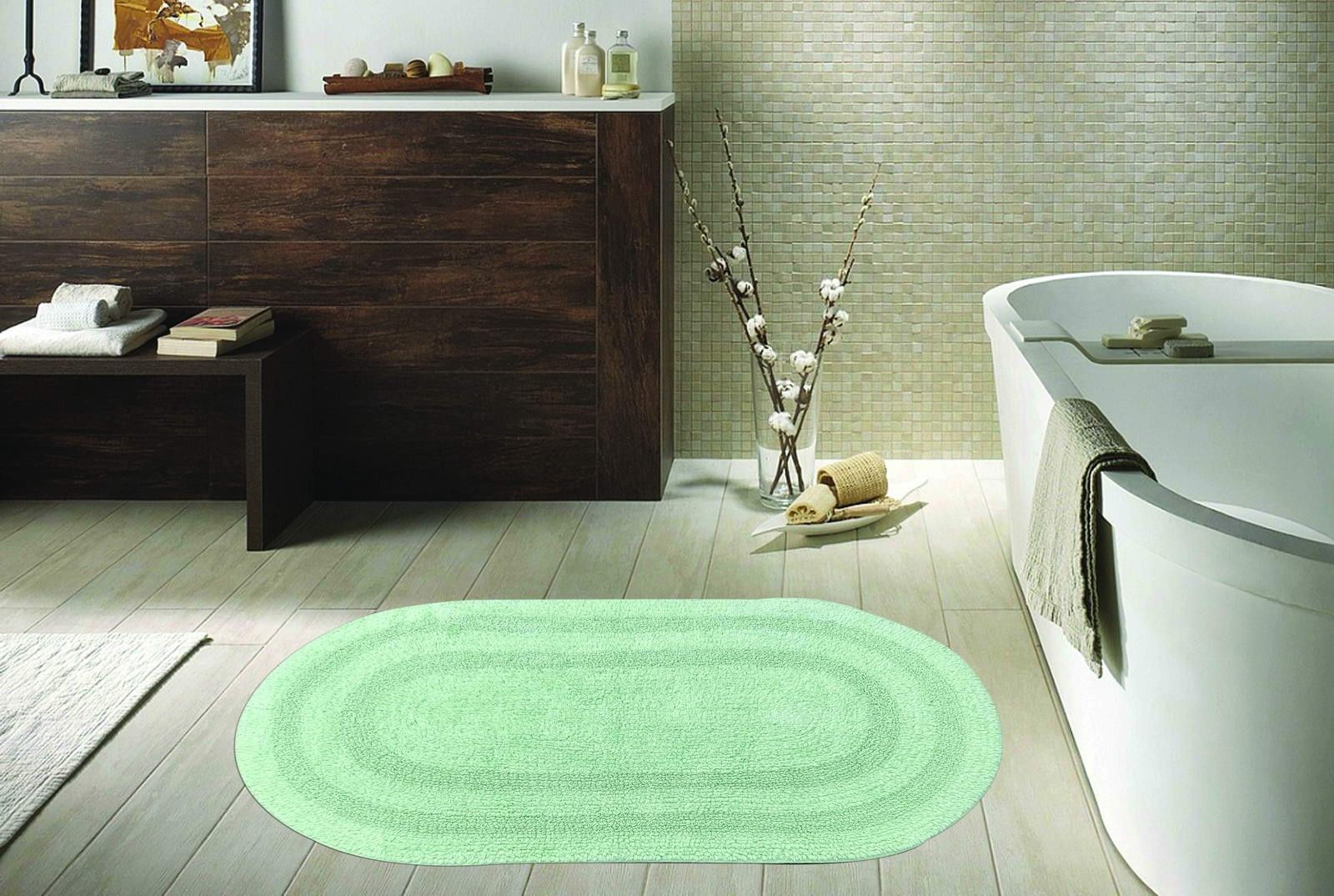 IRBIS (ментол) Набор ковриков для ванной комнаты 60х100 и 50х50 см S.301