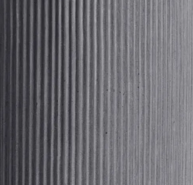 Кашпо TREEZ ERGO TreeLine Высокий цилиндр Дымчато-серый бетон в-47, д-30 см 41.1023-0053-WH-47