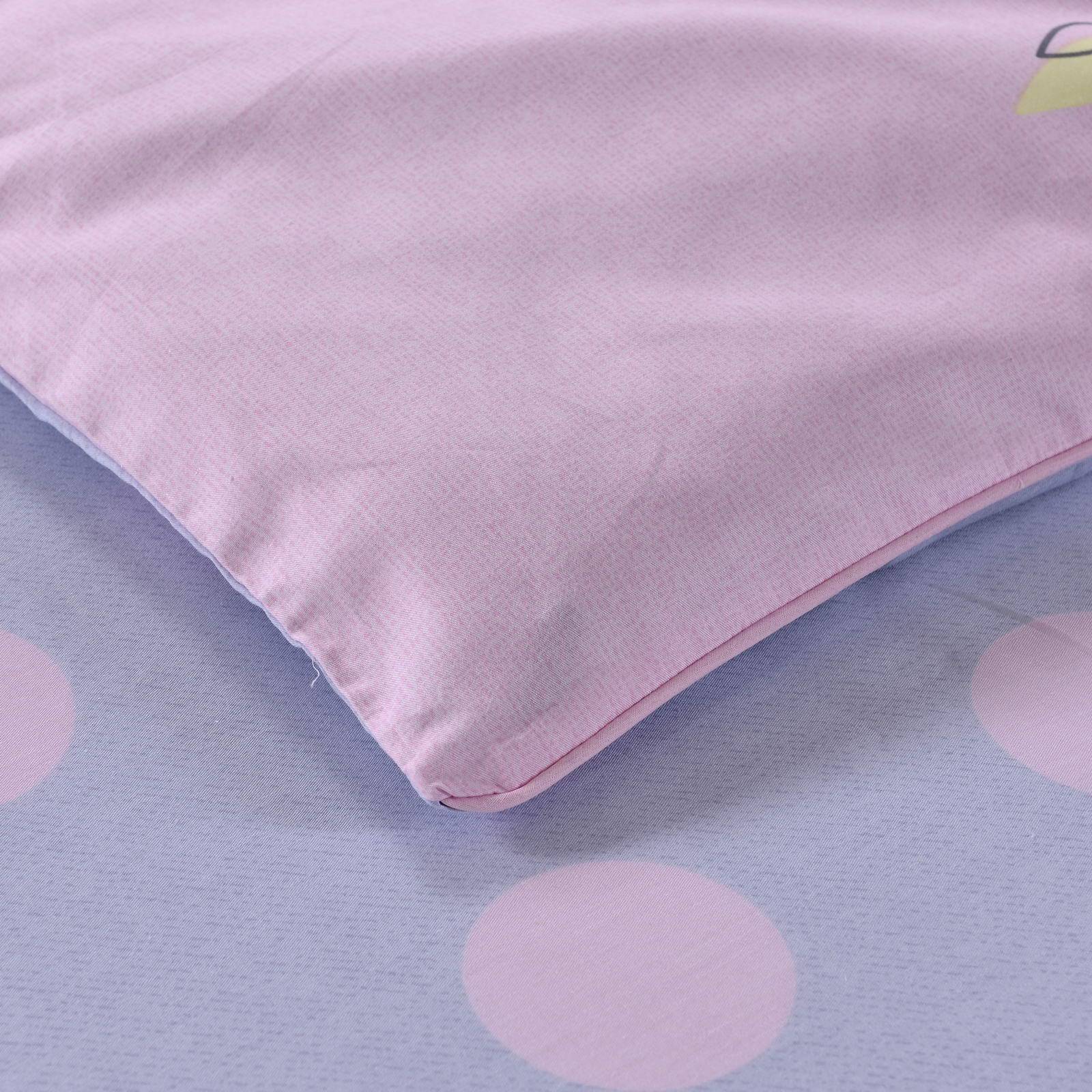 Детский комплект постельного белья Тучка (розовый)