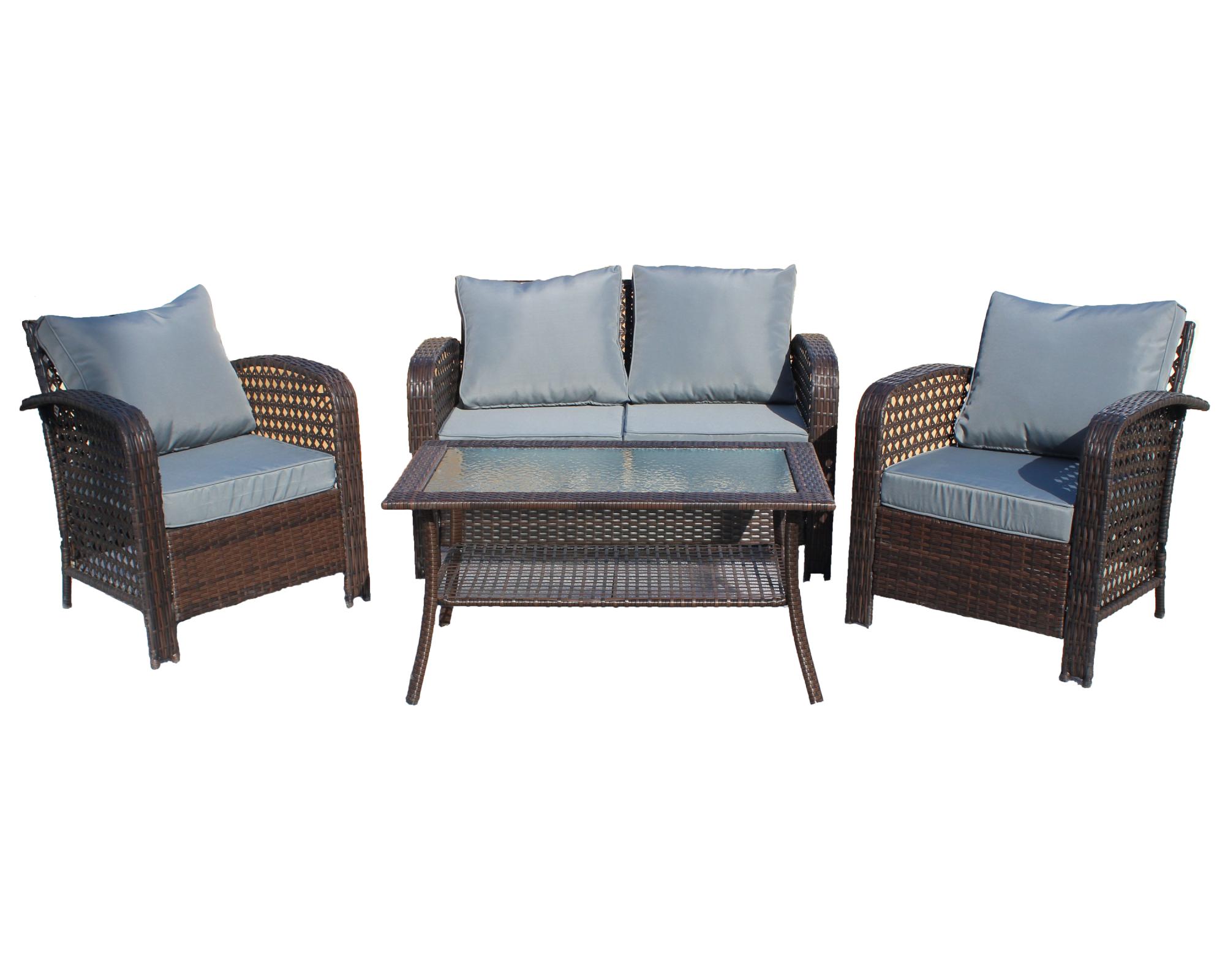 Комплект мебели b:Rattan Rattan Comfort 5, венге sf4-5p