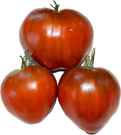 Рассада Томат Шоколадное сердце Рейнхарда сорт среднеспелый, индетерминантный, коричневый с красный, d-5 см
