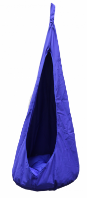 Качели детские подвесные Пуф (синий) 4765-МТ002
