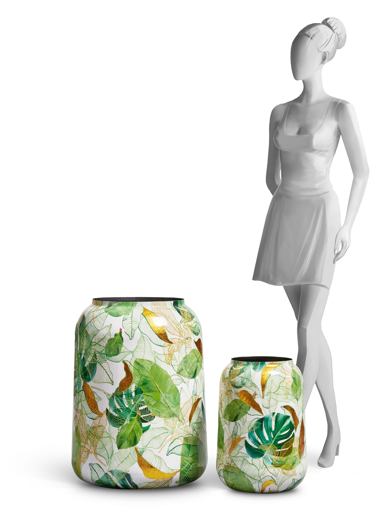 Кашпо TREEZ Effectory Savage Garden Design-ваза Botanical в-43 см, д-26 см