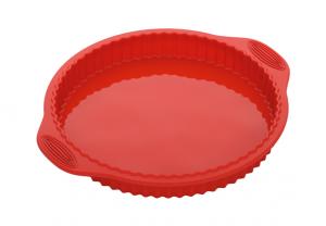Форма круглая для пирога/пиццы, силиконовая, 32x28x3,3 см, NADOBA, серия MILA 762018 118043NDB
