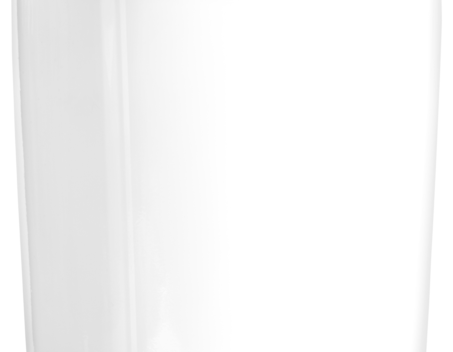 Кашпо TREEZ Effectory Gloss Цилиндр Белый глянцевый лак в-31 см, д-31 см 41.3320-05-038-WH-31