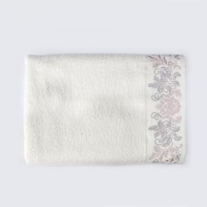 Махровое полотенце для лица Mia (крем) 50х90 см