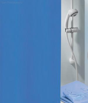 CAMPUS Штора для ванной комнаты TEX голубой 180х180 см 4006498