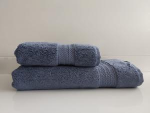 Махровое полотенце для лица ARCHER (голубое) 50х90 см