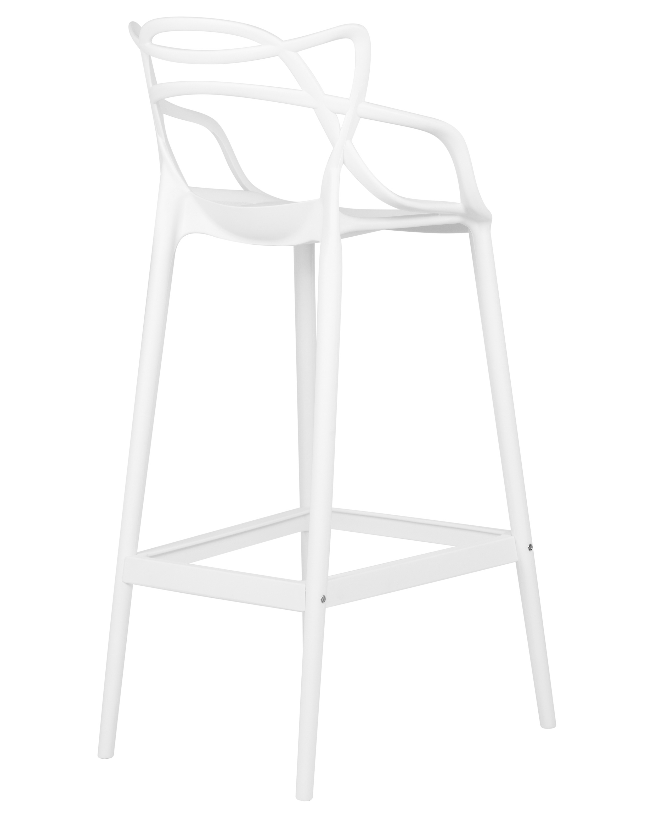 барные стулья белого цвета