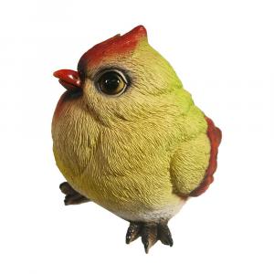 Садовая фигура Птичка Желтый кардинал 713731/F740