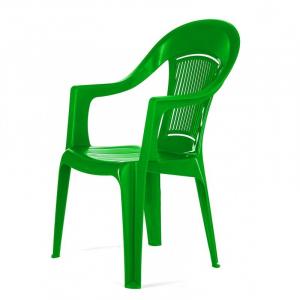 Кресло пластиковое Фламинго ФЛ-МТ015 зеленое 60х55х91 см