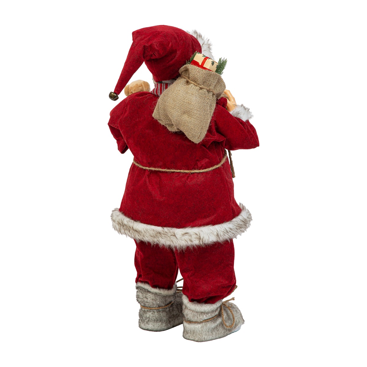 Новогодняя фигурка Дед Мороз 80 см (красный) M32
